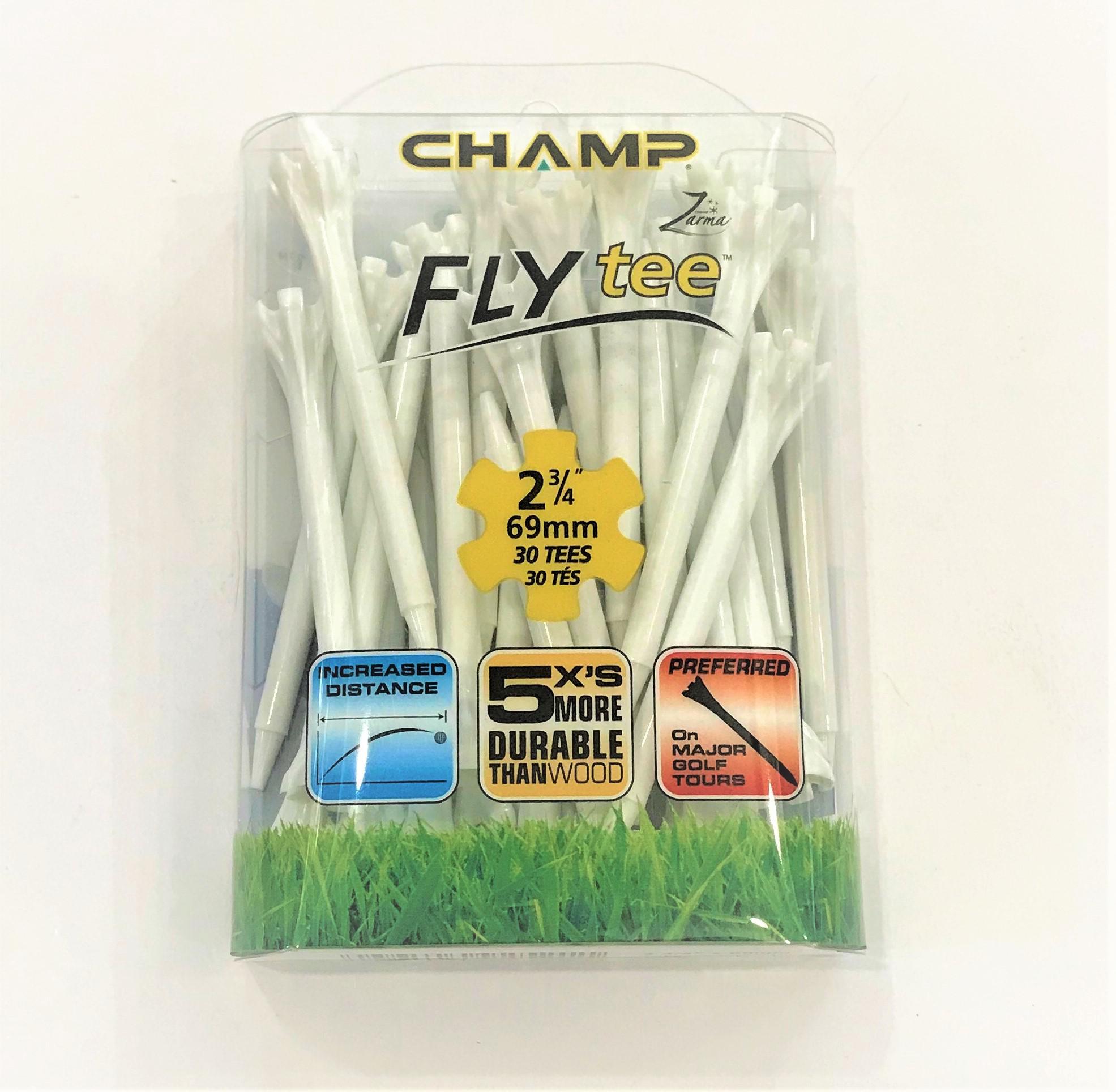 CHAMP FLY TEE GOLF  2-3/4" 30P PACK (WHITE) - 92521