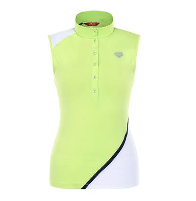 Áo golf nữ ba lỗ có cổ Fantom 22182TL171 GR/NEON