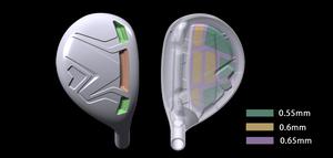 Gậy Golf Utility Honma Beres Aizu 5 Sao 