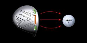 Gậy golf nữ Driver Honma Beres BE-08 Aizu 2 Sao