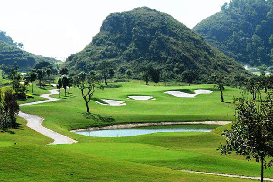 Bản đồ sân golf Việt Nam tại 3 miền 