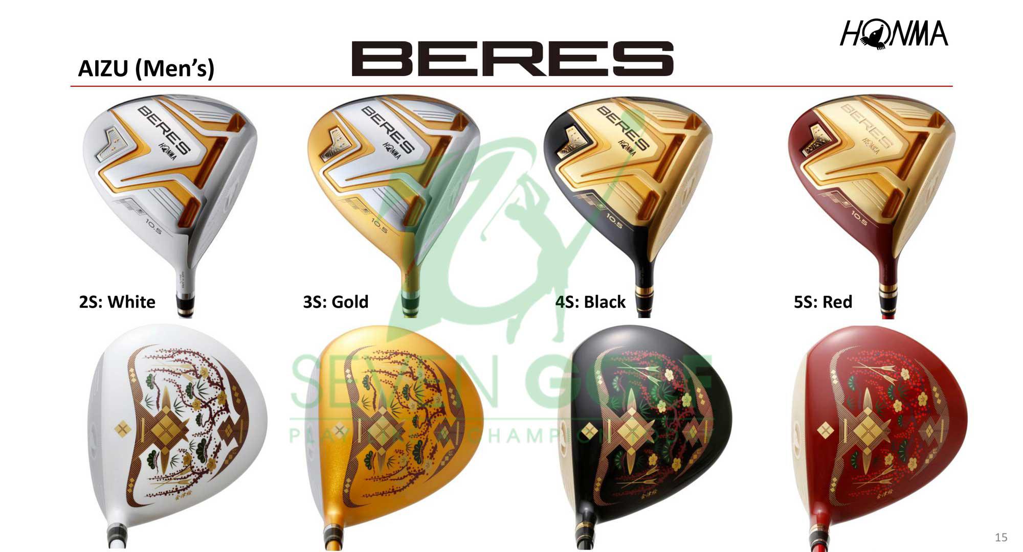 Bộ Gậy Honma Beres BE-08 Aizu