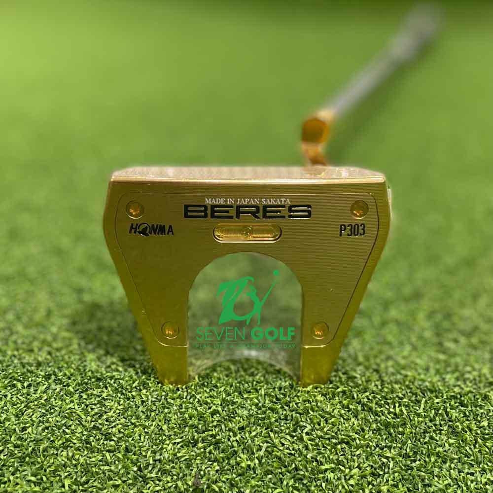 Gậy putter Honma Beres  P303 STEEL GOLD 