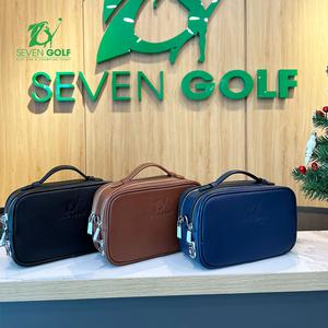 Túi golf cầm tay 7Golf da bò cao cấp