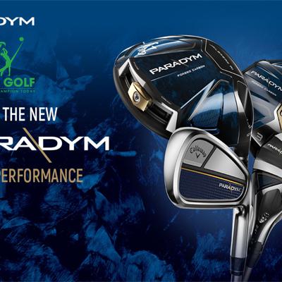 Callaway ra mắt dòng gậy Callaway Paradym mới 2023