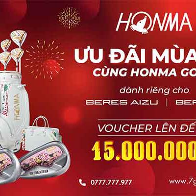  7Golf chào hè rực rỡ . Ưu đãi cực sốc dành riêng cho Honma Golf