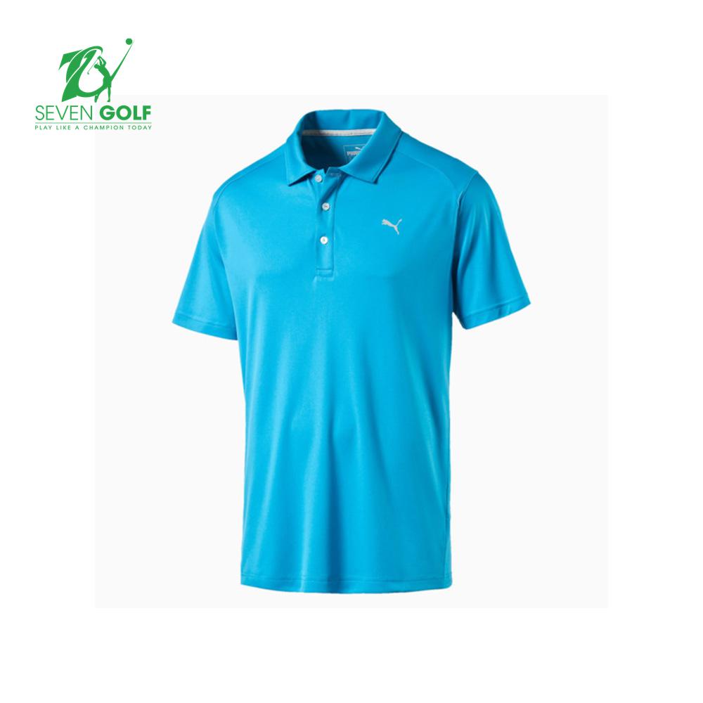 Áo Golf Puma Ess Pounce Polo - Blue 57046206