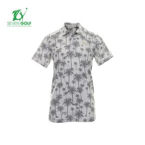 Áo golf nam Puma X PTC Palm Polo High Rise-Quiet Shade 53733401