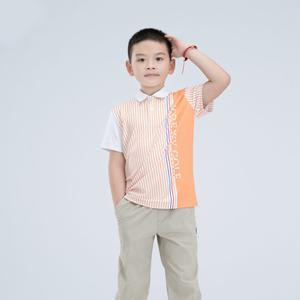 Áo golf trẻ em nam ngắn tay Noressy Orange