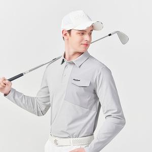 Áo golf nam dài tay Cleveland CGMTS31133 L/GREY