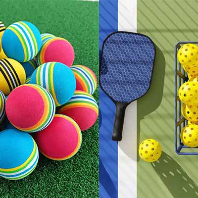 Bóng Tập Golf và Bóng Pickleball: Sự Khác Biệt và Ứng Dụng Đa Dạng